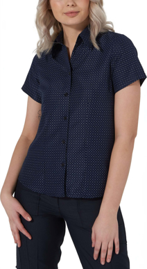 Picture of LSJ Collections Ladies Flinders Short Sleeve Shirt (297S-FL)