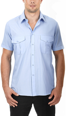 Picture of Identitee Mens Jasper Short Sleeve Shirt (W60)