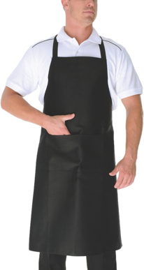 Picture of DNC Workwear Full Bib Apron With Pocket - Poly Cotton (2511)