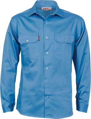 Picture of DNC Workwear Work Shirt With Gusset Long Sleeve Shirt (3209)