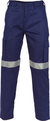 Picture of DNC Workwear Taped Lightweight Cotton Cargo Pants - 3M Reflective Tape (3326)