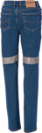 Picture of DNC Workwear Womens Taped Denim Stretch Jeans - CSR Reflective Tape (3339)