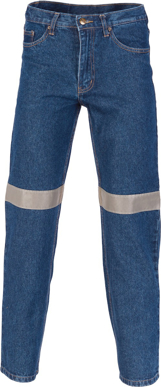 Picture of DNC Workwear Taped Denim Stretch Jeans (3347)