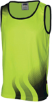 Picture of DNC Workwear Wave Hi Vis Sublimated Singlet (3561)