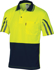 Picture of DNC Workwear Hi Vis Cool Breathe Printed Stripe Short Sleeve Polo (3752)