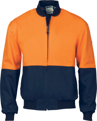 Picture of DNC Workwear Hi Vis Two Tone Bomber Jacket (3757)
