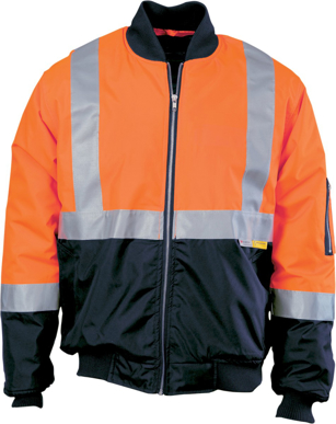 Picture of DNC Workwear Hi Vis Taped Flying Jacket - 3M Reflective Tape (3862)