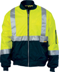Picture of DNC Workwear Hi Vis Taped Flying Jacket - 3M Reflective Tape (3862)
