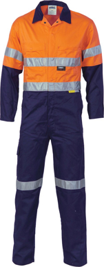 Picture of DNC Workwear Hi Vis Cool Taped Breeze Lightweight Coverall - 3M Reflective Tape (3955)