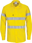 Picture of DNC Workwear Hi Vis Taped Cool Breeze Shirt - Generic Reflective Tape (3967)