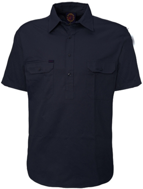 Picture of Ritemate Workwear Closed Front Short Sleeve Shirt (RM100CFS)