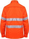 Picture of Ritemate Workwear Taped Open Front Long Sleeve Shirt (RM1040R)
