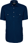 Picture of Ritemate Workwear Pilbara Mens Closed Front Short Sleeve Shirt (RM200CFS)