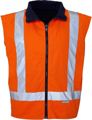 Picture of Ritemate Workwear Taped Reversible Vest (RM7654R)