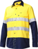 Picture of Ritemate Workwear RMX Taped Unisex 2 Tone Flexible Fit Utility Shirt Long Sleeve Shirt (RMX003R)