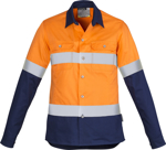 Picture of Syzmik Womens Hoop Taped Industrial Long Sleeve Shirt (ZWL123)