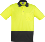 Picture of Syzmik Unisex Hi Vis Basic Short Sleeve Polo (ZH231)