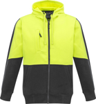 Picture of Syzmik Unisex Hi Vis Full Zip Hoodie (ZT485)
