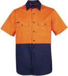 Picture of JB's Wear Hi Vis Short Sleeve 150G Work Shirt (6HWSS)