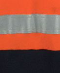 Picture of JB's Wear Hi Vis Day/Night 310 Cotton 1/2 Zip Fleece (6DVFM)