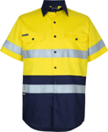 Picture of JB's Wear Hi Vis Day & Night Short Sleeve Work Shirt (6DNWS)