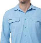 Picture of King Gee Drycool Lightweight Stretch Long Sleeve Work Shirt (K14023)