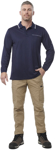 Picture of King Gee Workcool Long Sleeve Polo Shirt (K69790)