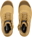 Picture of King Gee Tradie Zip/Lace Steel Cap Safety Work Boots 5"  (K27100)