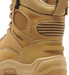 Picture of King Gee Onyx 6Z Puncture-Resistant Work Zip Sided Boot - Wheat (K27999)