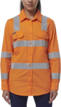 Picture of King Gee Womens Workcool Vented VIC Rail Shirt (K44232)
