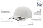 Picture of Atlantis Caps Estoril Jacquard Cap with Contrast Piping (25 Pack)