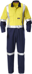 Picture of Hard Yakka Hi Vis 2 Tone Reflective Cotton Drill Coverall (Y00262)