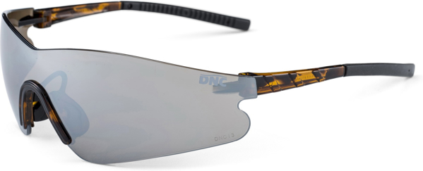 Picture of DNC Workwear Light Brown/Silver Mirror Hawk Safety Glasses (SP08526)