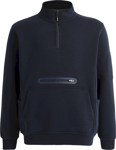 Picture of Winning Spirit Unisex Premium Fleece Half Zip Work Jumper (FL15)