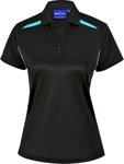 Picture of Winning Spirit Womens Sustainable Contrast Short Sleeve Polo (PS94)