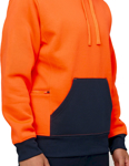 Picture of Australian Industrial Wear Unisex Hi Vis Two Tone Water Resistant Fleece Hoodie (SW91)