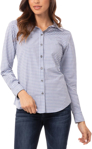 Picture of Chef Works Womens Modern Gingham Long Sleeve Dress Shirt (SHC05W)