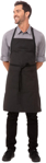 Picture of Chef Works Bib Apron with Contrasting Ties (AB012)