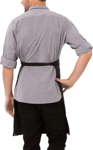 Picture of Chef Works Bib Apron with Contrasting Ties (AB012)
