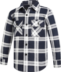 Picture of Ritemate Workwear Childrens Open Front Flannelette Shirt (RM123SKO)