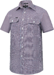 Picture of Ritemate Workwear Mens Pilbara Check Short Sleeve Shirt (RMPC060S)