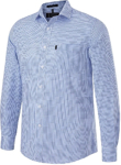 Picture of Ritemate Workwear Mens Pilbara Check Single Pocket Long Sleeve Shirt (RMPC114)