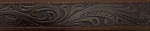 Picture of Ritemate Workwear Pilbara Western Rodeo Buckle Tooled Leather Belt (RMPW003)