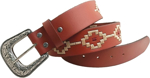 Picture of Ritemate Workwear Pilbara Western Dress Buckle Navajo Leather Belt (RMPW007)