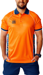Picture of Trademutt Unisex RPET Pearler Orange Short Sleeve Polo (TM-21545)