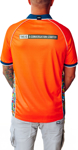 Picture of Trademutt Unisex RPET Bonza Hi Vis Orange Short Sleeve Polo (TM-21505)