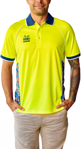 Picture of Trademutt Unisex RPET Snazzy Hi Vis Yellow Short Sleeve Polo (TM-21526)