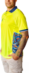 Picture of Trademutt Unisex RPET Snazzy Hi Vis Yellow Short Sleeve Polo (TM-21526)