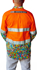 Picture of Trademutt Mens Bonza Orange Day/Night Hi Vis Full Button Long Sleeve Workshirt (TM-21502)