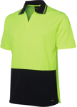 Picture of JB's Wear Hi Vis Short Sleeve Non Button Polo (6HNB)